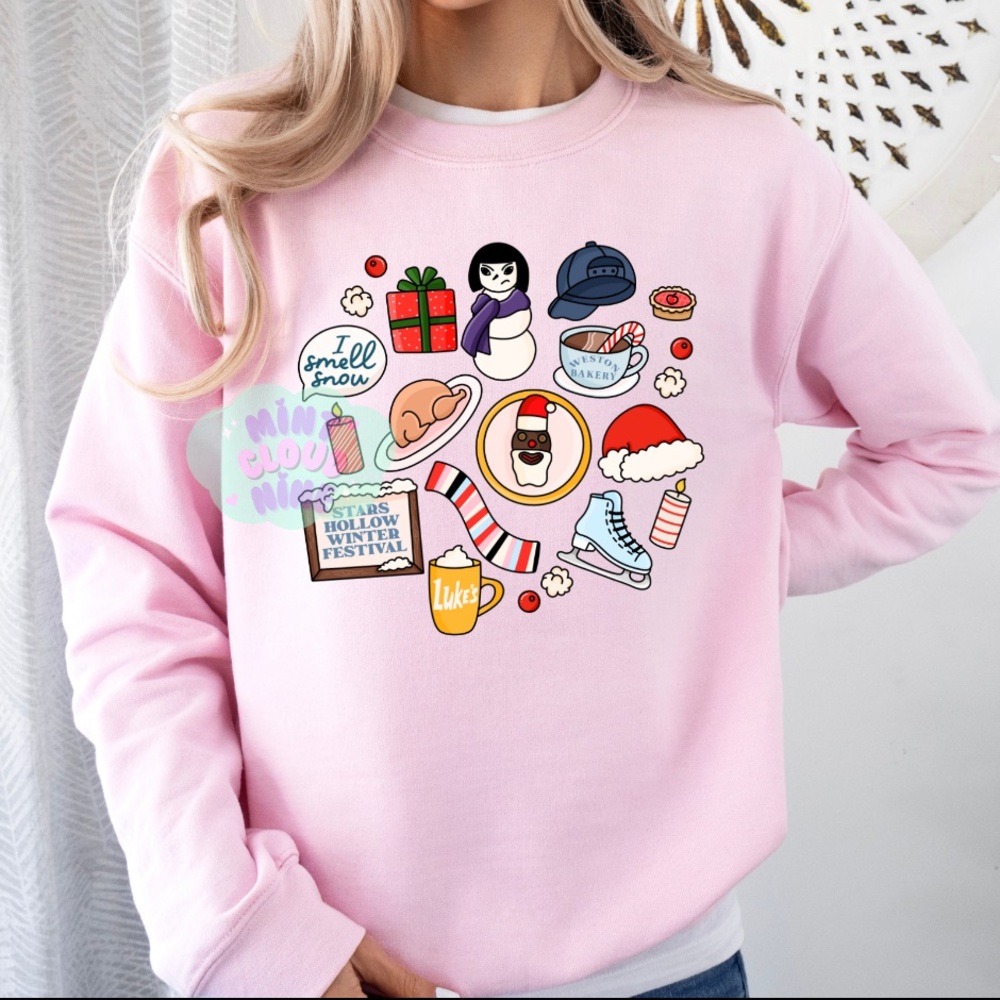 ☁️GILMORE GIRLS INSPIRED CUSTOM CREWNECK by MINTCLOUDNINE